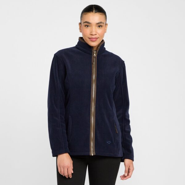 Hoggs of Fife Womens Stenton Fleece Jacket Midnight Navy, Navy