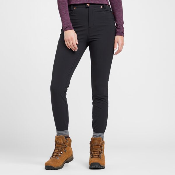 Acai Women's MAX Stretch Skinny Outdoor Trousers, Black
