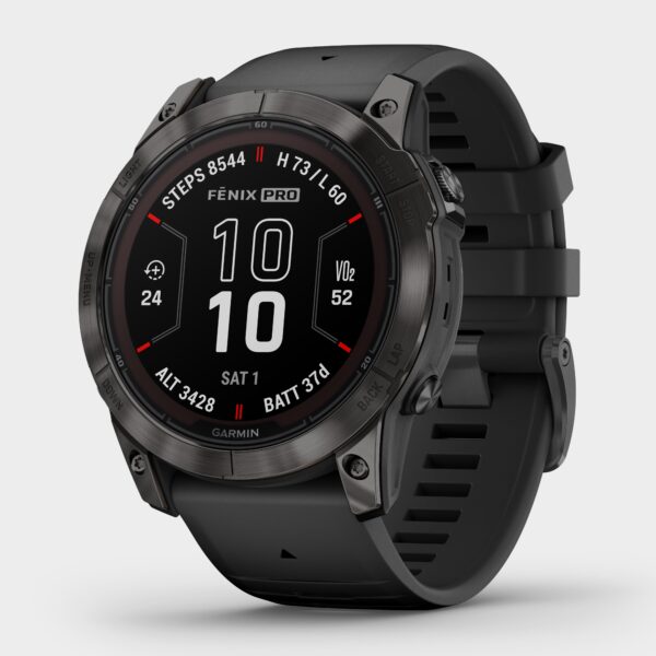 Garmin fenix 7X Pro Sapphire Solar Edition, Black