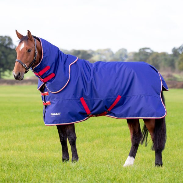 Shires Tempest Original 100 Turnout Rug, Blue