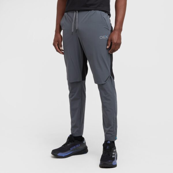 OEX BLUE Men's Peak Track Pants, Grey