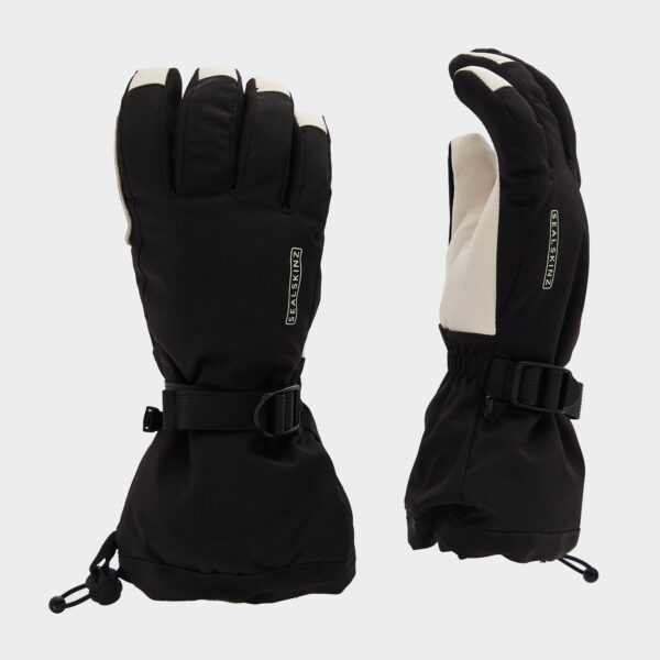 Sealskinz Women's Fransham Waterproof Ski Gloves, Black