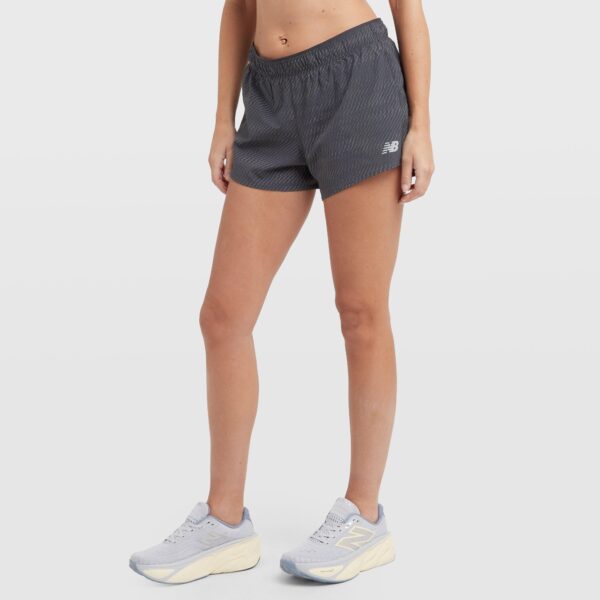 New Balance Women's Reflective Shorts, Black