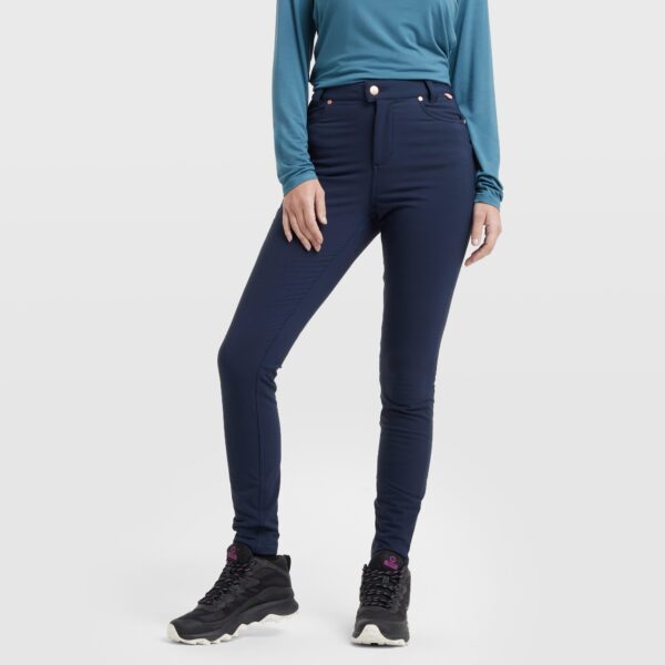 Acai Women's Thermal Skinny Outdoor Trousers, Navy