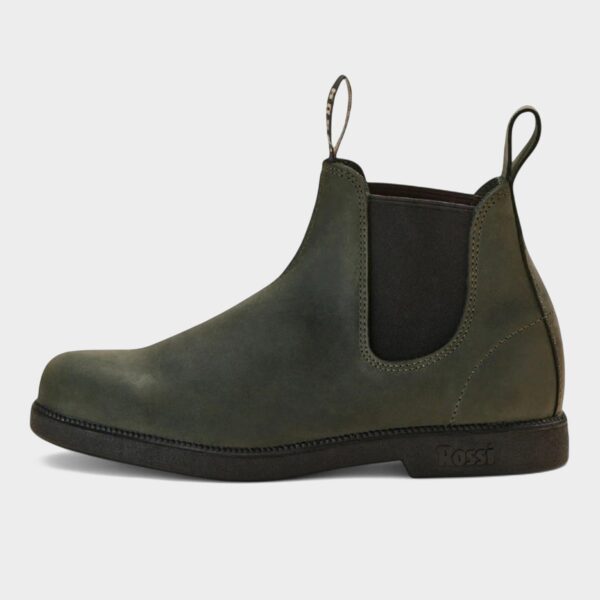 Rossi boots Unisex 607 Booma Leather Chelsea Boots, Green