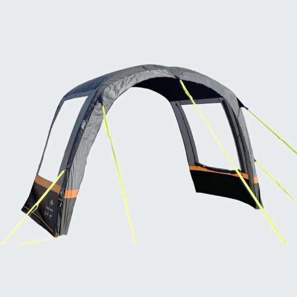 OLPRO Olpro Cocoon Breeze Campervan Awning Extension - Charcoal & Orange, Grey