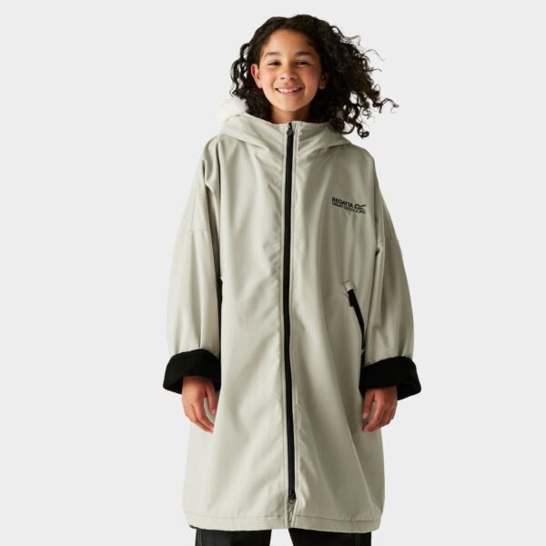 Regatta Kids' Junior Waterproof Changing Robe Pro, Grey