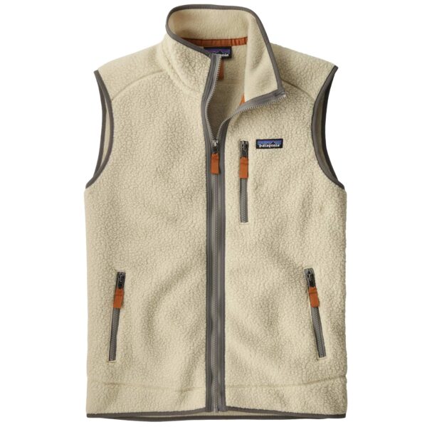 Retro Pile Fleece Vest - Pelican
