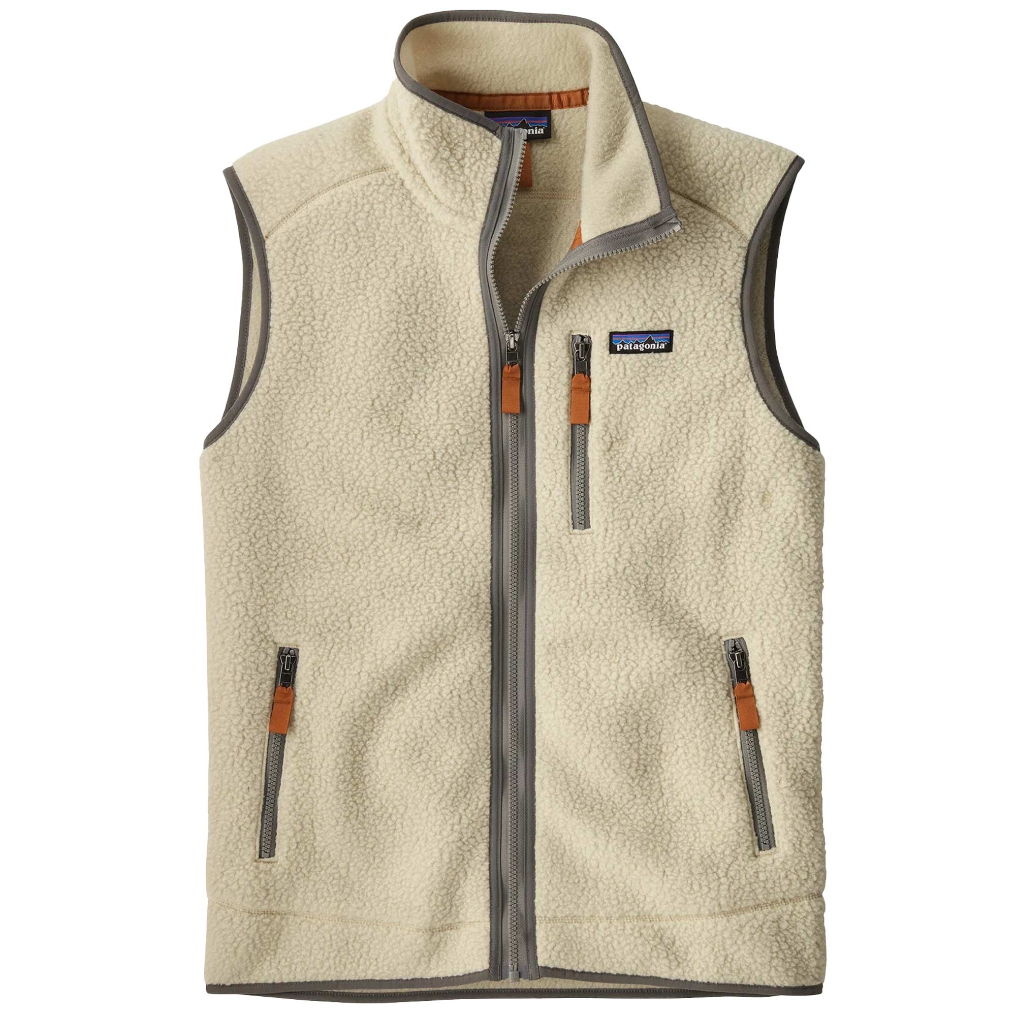Retro Pile Fleece Vest - Pelican