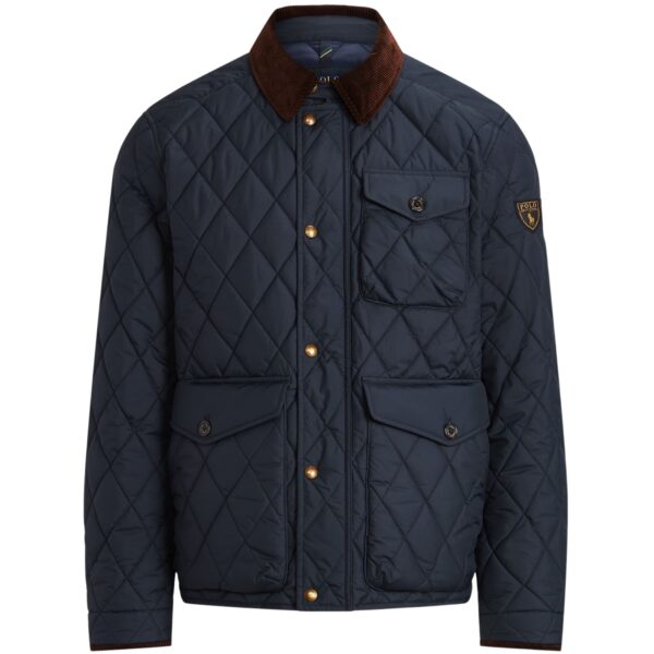 The Beaton Quilted Jacket - Navy