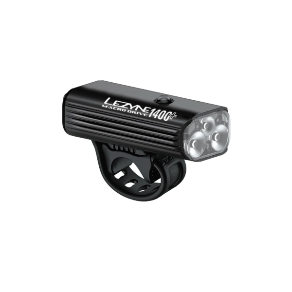 Lezyne Macro Drive 1400+ Front - Black
