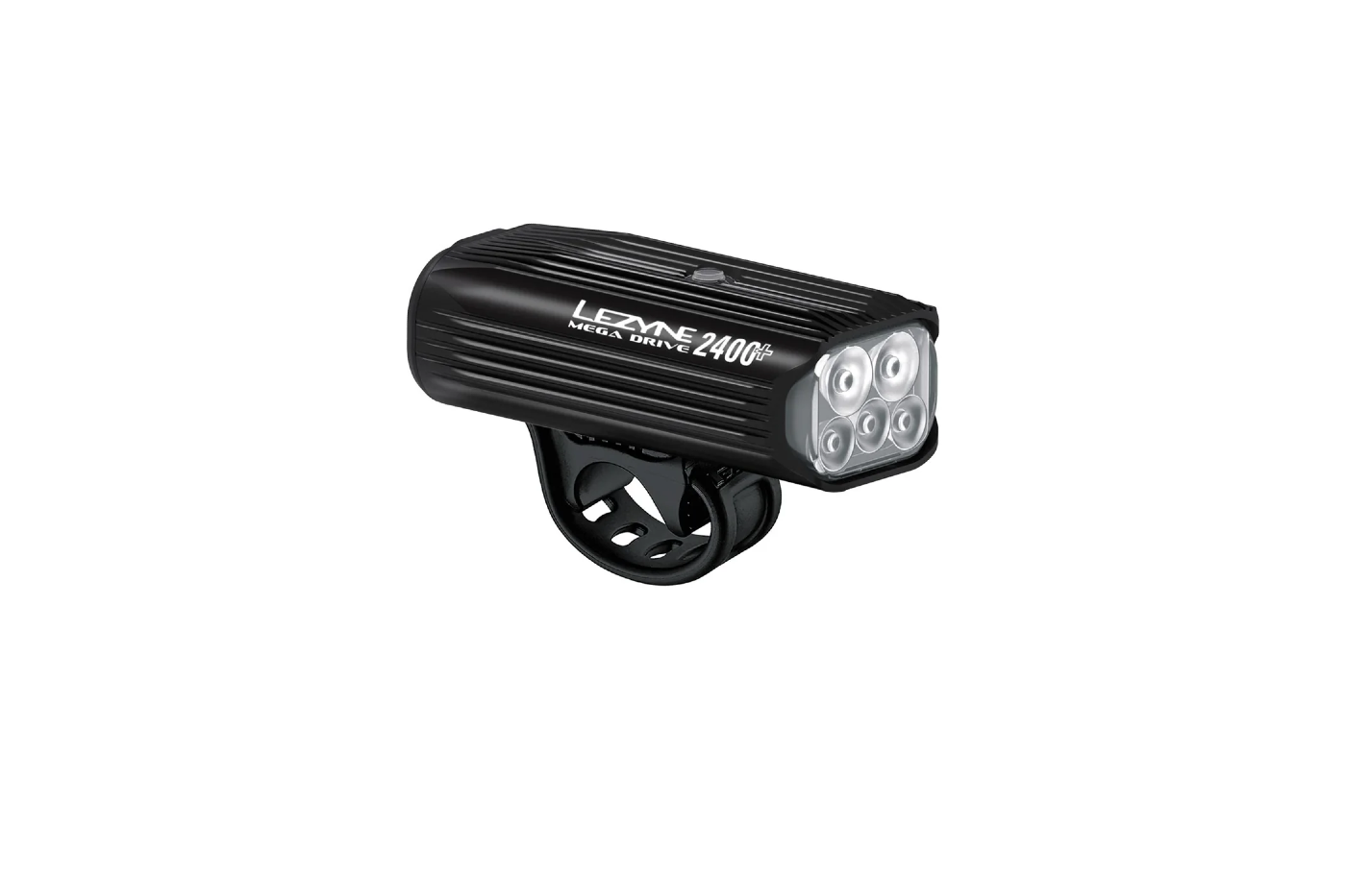 Lezyne Mega Drive 2400+ Front - Black