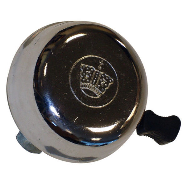 Oxford Oxford BE150 Crown Bicycle Bell - Chrome Polished