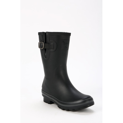 Evercreatures All Black Plain Short Wellies