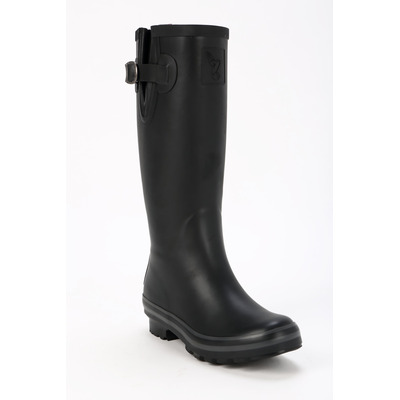 Evercreatures All Black Plain Tall Wellies