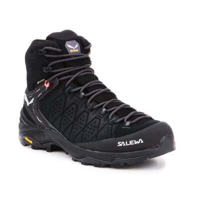 Salewa Womens WS Alp Trainer 2 Mid GTX Trekking Shoes - Black