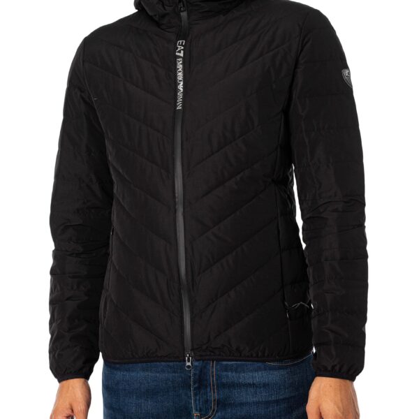Logo Zip Down Jacket