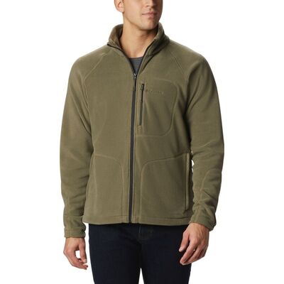Columbia Mens Fast Trek II Full Zip Fleece Sweatshirt - Green