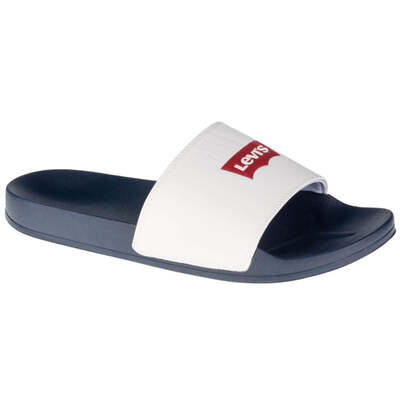 Levi's Womens June Batwing Slippers - White