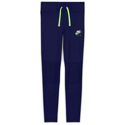 Nike Air Big Kids' Training Leggings - Navy Blue