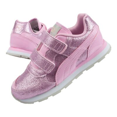 Puma Junior Vista Glitz Shoes - Pink