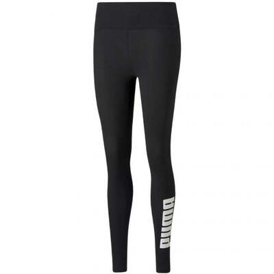 Puma Power Logo Womens Leggings - Black