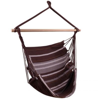 Royokamp Brazilian Hanging Chair Hammock - Brown