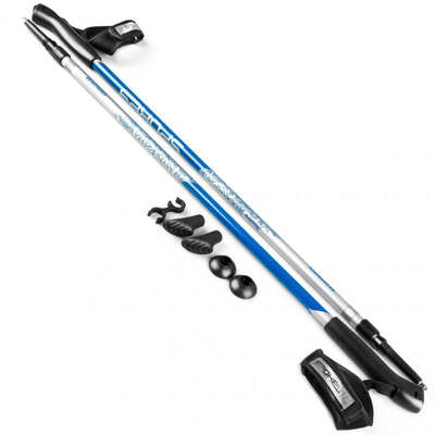 Spokey Meadow Nordic Walking Poles - Blue