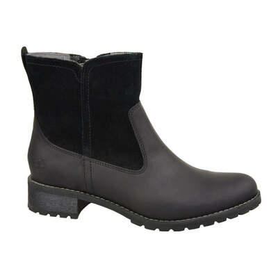 Timberland Womens Bethel Biker Winter Boots - Black