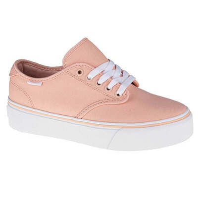 Vans Womens Camden Platform Canvas Shoes - Pink