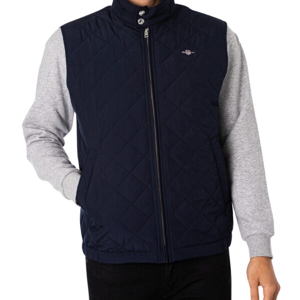 Quilted Windcheater Gilet