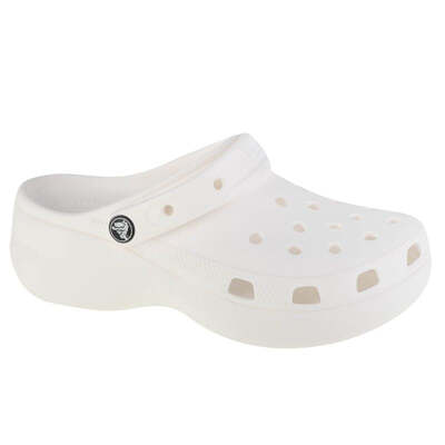 Crocs Womens Classic Platform Clog - White