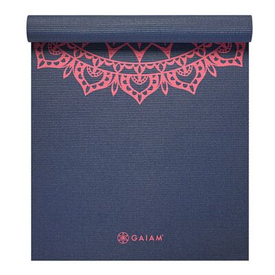 Gaiam Pink Marrakesh 4 MM Yoga Mat - Pink