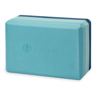 Gaiam Skyline Tri Yoga Cube - Blue