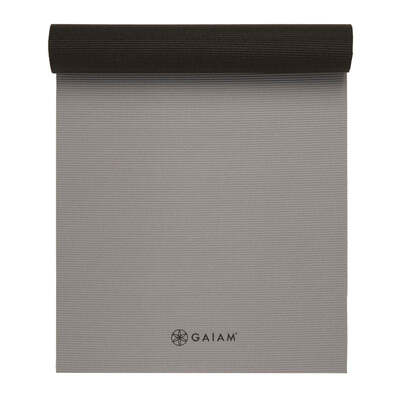 Gaiam Storm Double-Sided Yoga Mat 6 mm - Granite
