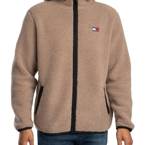 Regular Badge Teddy Zip Fleece