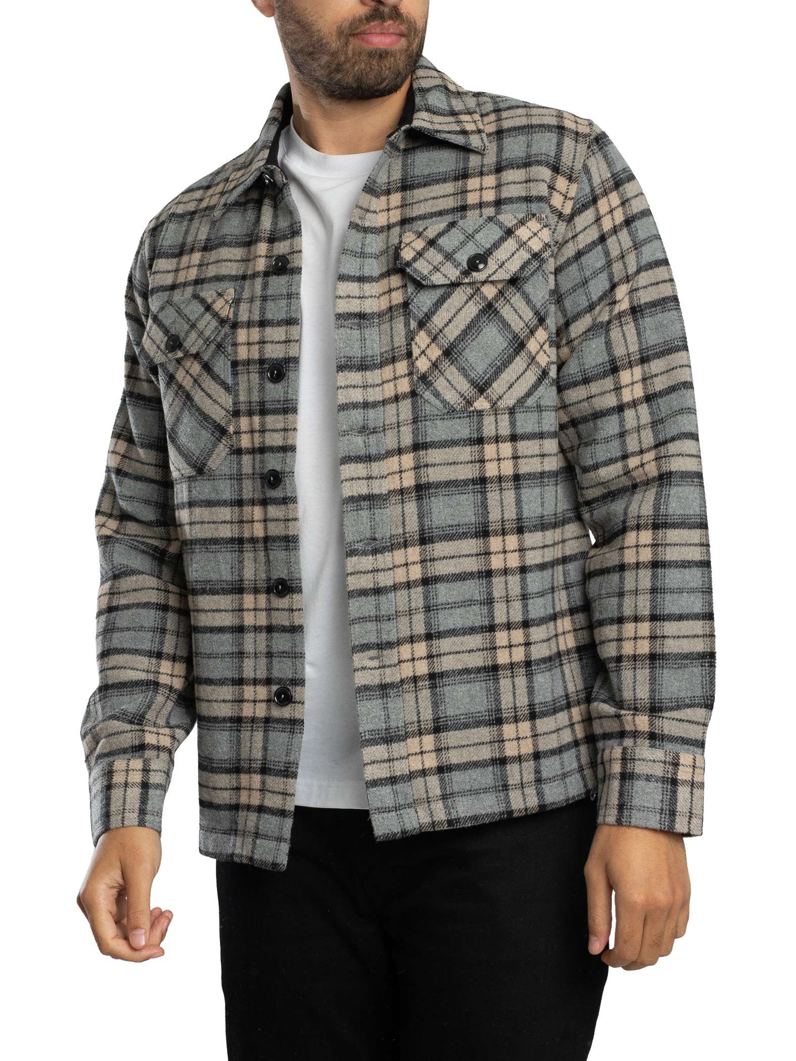 Shcarl4 Check Overshirt