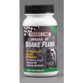 Finish Line Mineral Oil Brake Fluid 4 Oz / 120 Ml