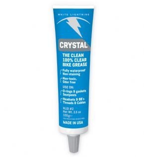 White Lightning Crystal Clear Grease 100g Tube
