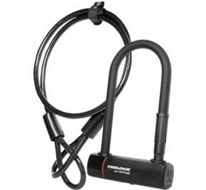 Trelock U5 Mini 180mm D Lock And Flex Cable Sold Secure Gold