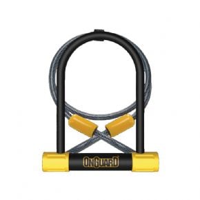 Onguard Bulldog D Lock And Cable 230x115mm