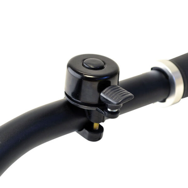 Oxford Oxford BE156B Mini Alloy Flick Bicycle Bell - Black