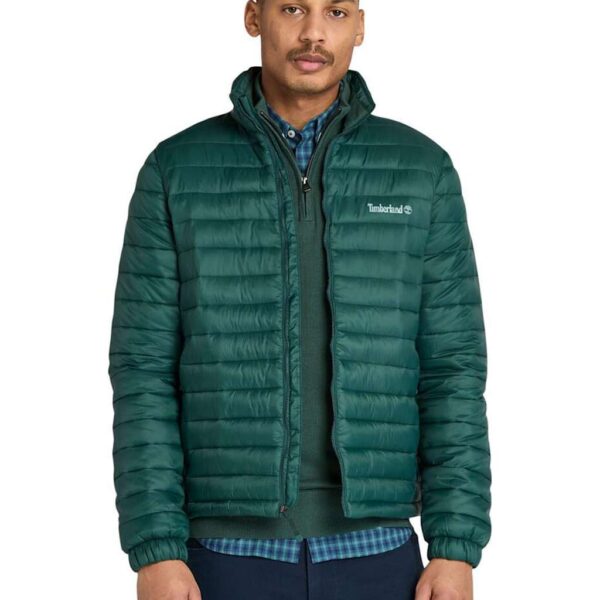 Timberland Axis Peak Quilted Puffer Jacket Dark Teal
