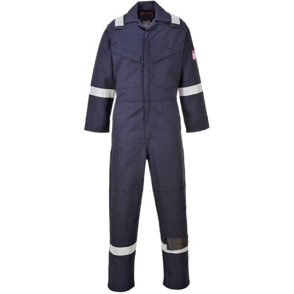 Modaflame Mens Flame Resistant Overall Navy L