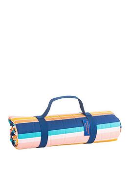 Summerhouse By Navigate Riviera Picnic Blanket - Stripe (150X135Cm)
