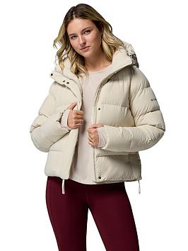 Columbia Women'S Amaze Puff Hooded Jacket - Beige