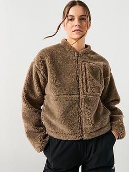 The North Face Women'S Extreme Pile 2 Full Zip Jacket - Brown