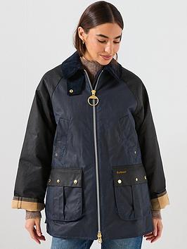 Barbour Kettlewell Wax Jacket - Navy