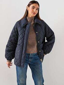 Barbour Laoise Quilted Jacket - Navy