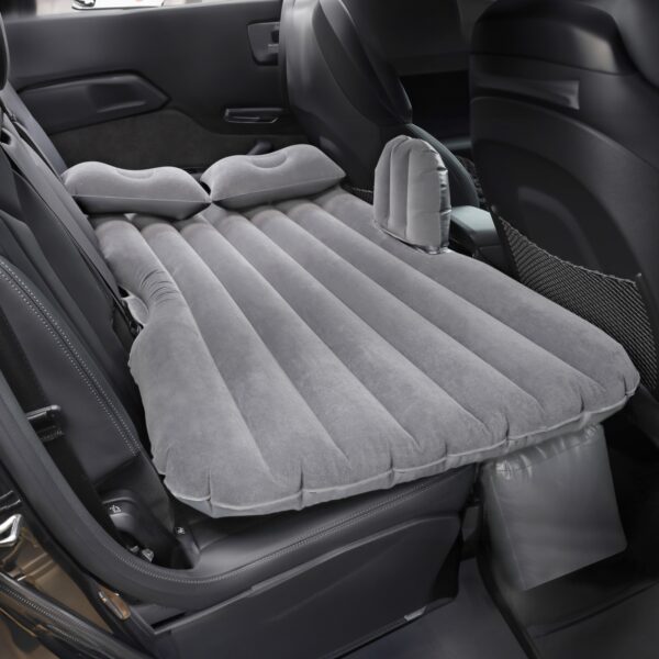 Inflatable Car Mattress with 12V Pump, Pillows & Support Bases